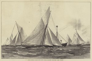 Royal London Yacht Club, os Iates que circundam o Navio Nore Light